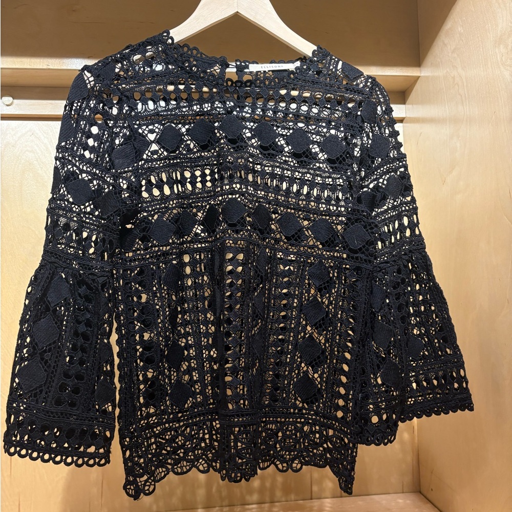 Ellison Crochet Top - medium